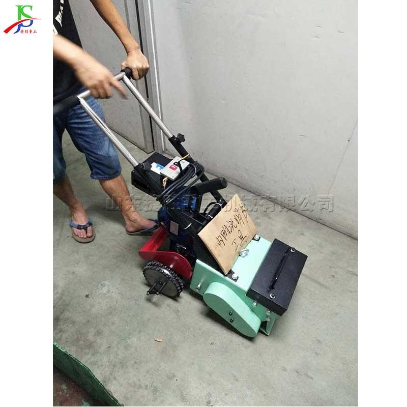 手扶式刨地坪翻新处497理机 楼梯过道面铲削地学机 校旧场地地机