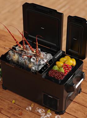 h6om冷e806两sun3L藏冷冻冰箱车家用小型冰箱压缩机便携式车载冰