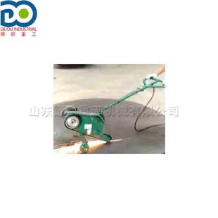 推式 拼接手钢板磨焊口设备 电机动钢打板磨机 金属板材打磨抛光