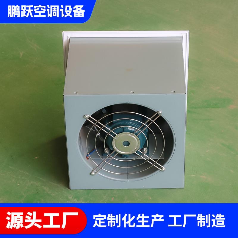 方形式风机DFBZ轴流换气风机工业厂房式用玻壁璃壁钢方形轴流风机
