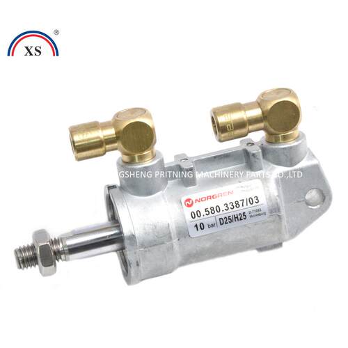 海德堡CD102SM102中间辊PMSM52靠版水辊25*25 00.580.3387/03气缸