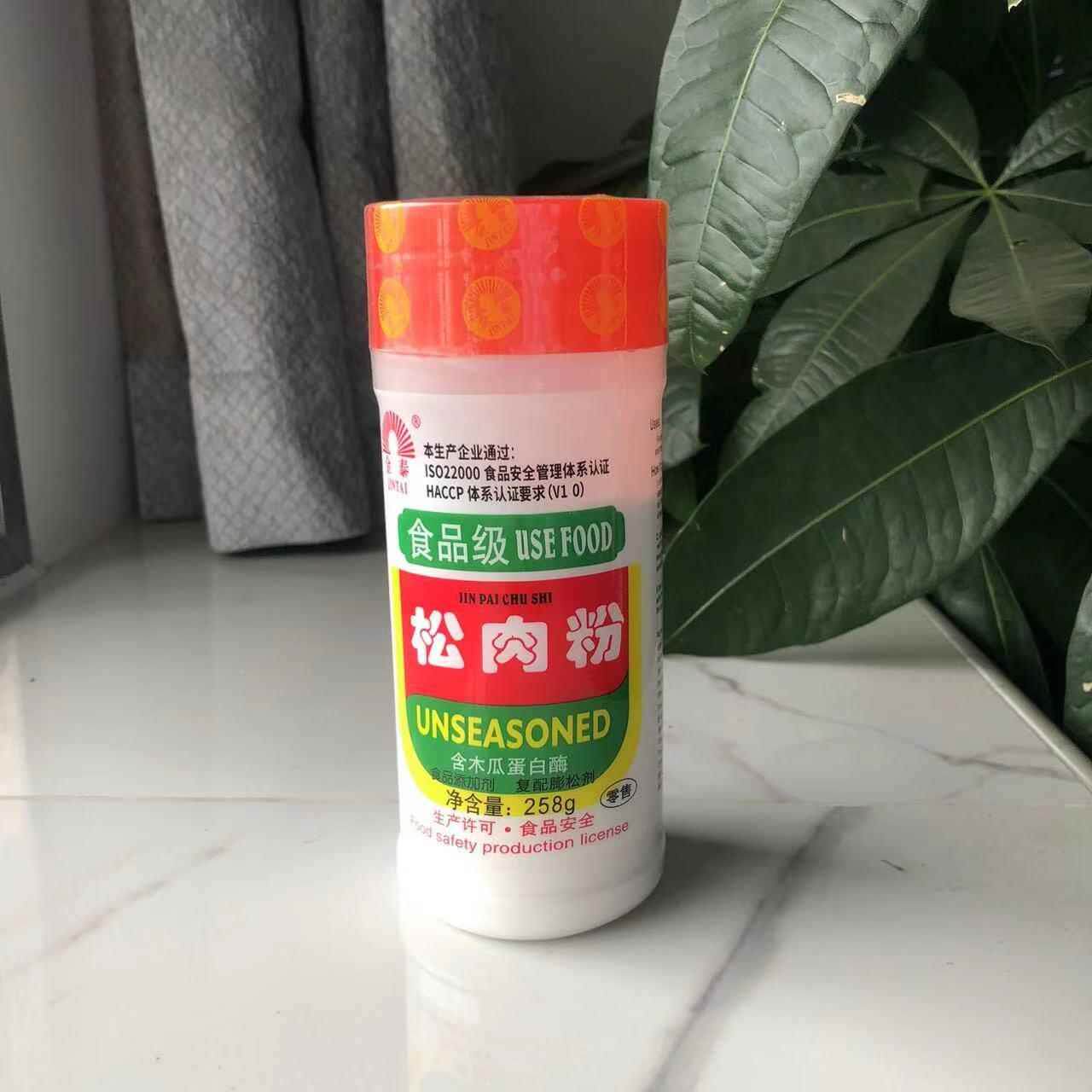 258克金泰松肉粉嫩肉粉安多鸭夫腌料牛肉粉烧烤粉粉毛DBB肚食粉肠