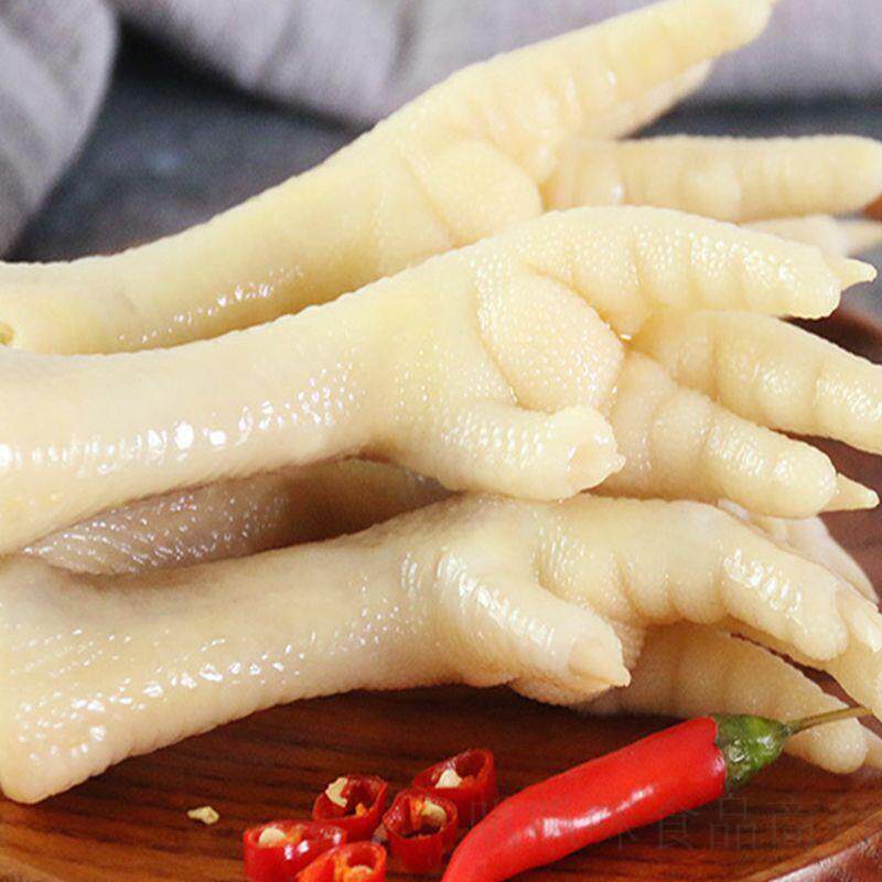 金厨爪娘泡椒鸡小COD零食3凤5克30包野凤山椒爪水晶爪鸡爪真空小