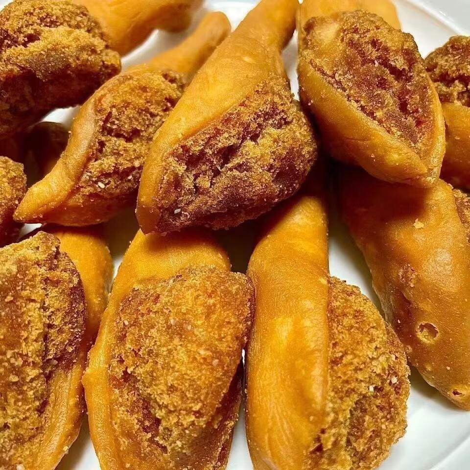 老式鸡腿酥童年旧零食面包炸面怀粉鸡特腿广西潮油汕产传统糕XHE