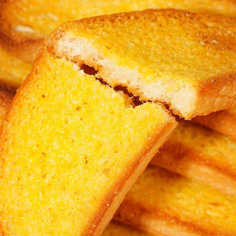 品味人家NJN面包干即食香饼酥食烤面包片早餐干休闲网油红零奶吐