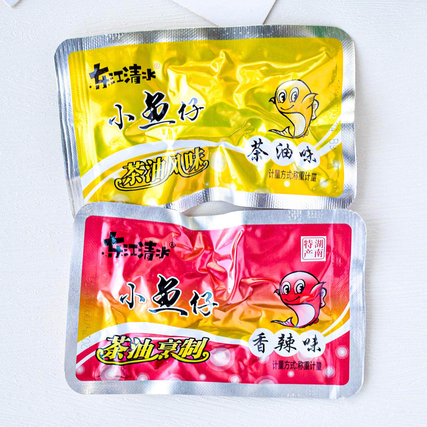 东江清水小鱼仔香辣味茶油味鱼仔散称毛毛鱼解馋休闲零食小吃