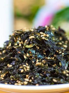 鲜恰每日拌IXD饭海苔碎原味珍虾128克芝麻海小苔独立小味包装零食