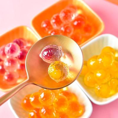 爆浆糖果糖汁网红夹心味果散吃装喜糖水果糖解XTA软馋零食小休闲
