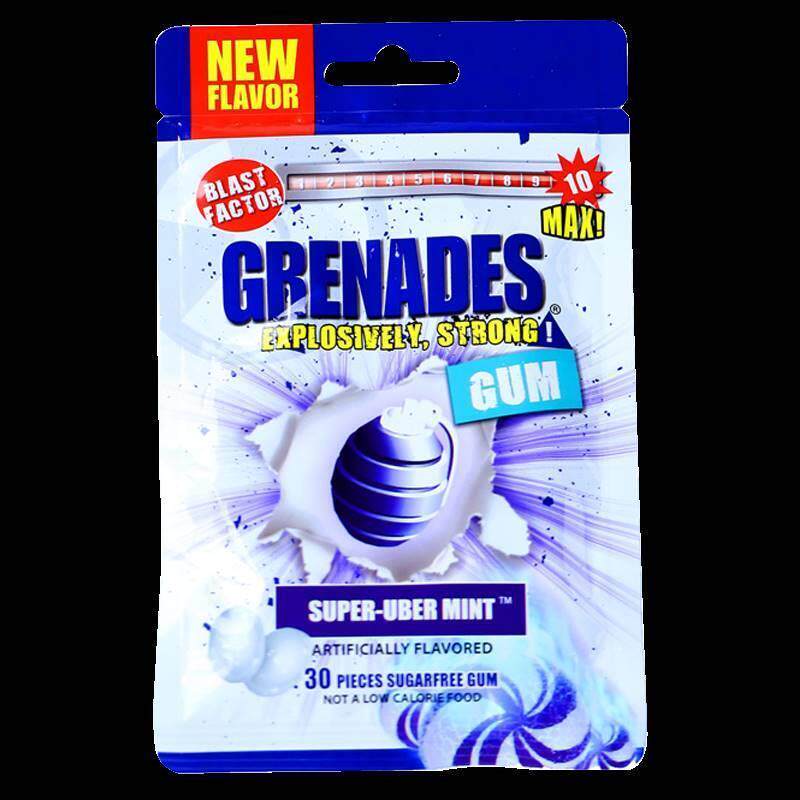 歌雷Grena十des级超级薄荷味口香糖清呐WDB凉白鹿同款旗舰糖店
