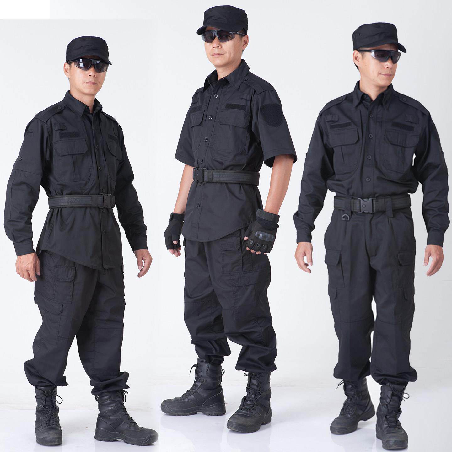 511款物业保安服装工作服制服作训服套装长袖战术训练男士春秋款