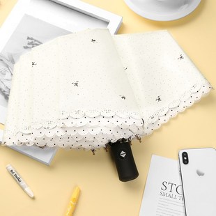 全自动晴雨两用雨伞女生太阳伞新款学生上学加大加厚加固