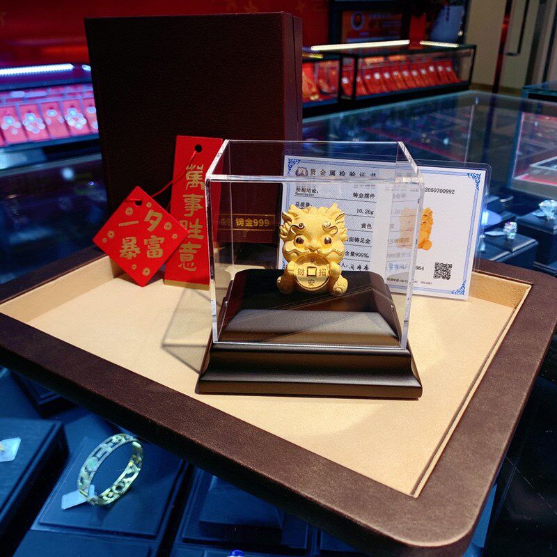 铸金貔貅宝宝绒沙金自家打实力供应水贝商场展厅零售店