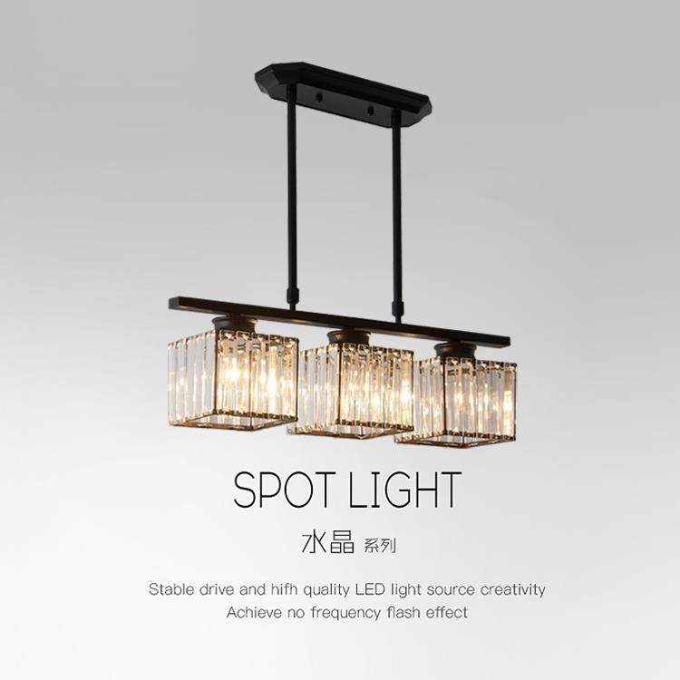 现代轻奢餐厅吊灯吧台简约大气三头餐桌一字长条方形饭厅水晶灯具,节庆用品/礼品,新娘配件,淘宝优惠券,粉丝福利购,淘宝优惠卷