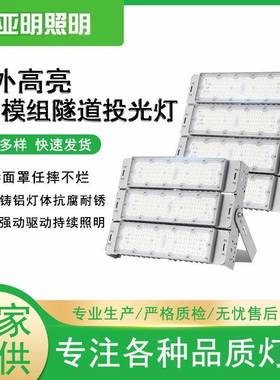 上海亚明led投光灯50W100W200W500W室外隧道IP66高强度防护泛光灯