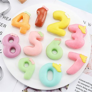 字母数字饼干模 DI数字饼干翻糖模具馒头切模烘焙模具