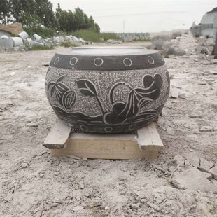 柱墩石庭院装饰柱墩底座柱础石墩子仿古古建定制柱脚青石柱顶石