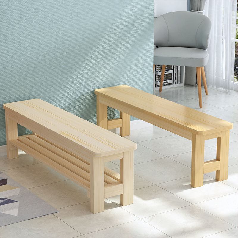 实木长条凳浴室公园休息长客厅餐桌凳卧室床边床尾拼接凳