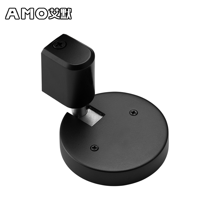 MO机械门吸0不锈钢防风免打孔静音黑色地吸无磁防撞可调节门挡