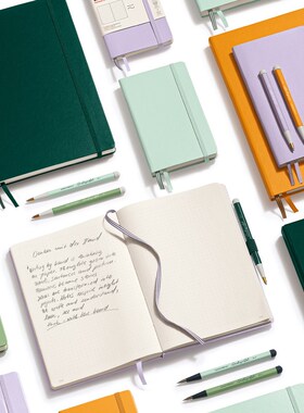 9灯塔笔记本 便携口袋本 硬封皮小号记事本 商务送礼端文具 空白