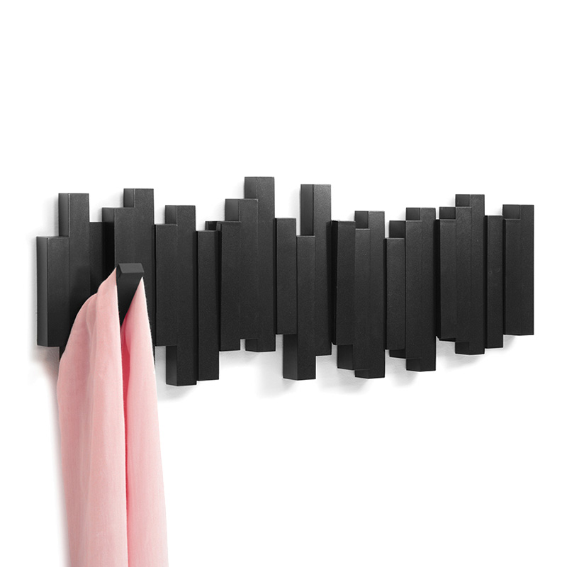 umbr木桩造型多组挂钩衣帽挂钩欧式墙壁挂钩卧室装饰门后挂衣架