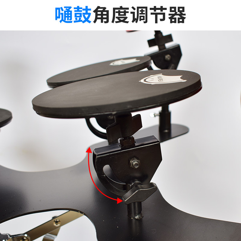 架子鼓哑鼓静音垫初学者哑鼓打击板练功台鼓镲底鼓练习器