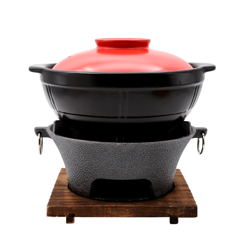 砂锅家用铸铁碳炉商用生铁木炭火炉小炉子打边炉烧炭炉煲汤小火锅
