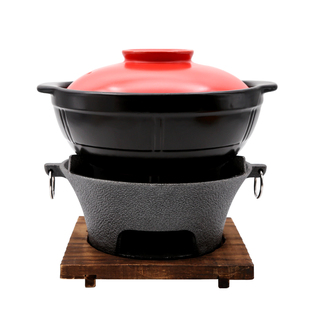 砂锅家用铸铁碳炉商用生铁木炭火炉小炉子打边炉烧炭炉煲汤小火锅