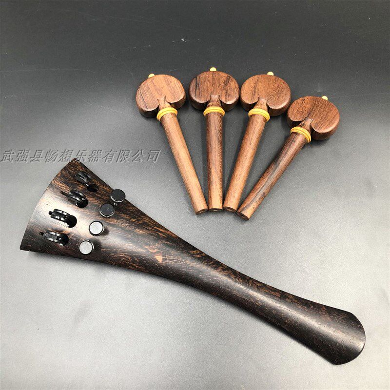 大提琴,排大提琴拉弦板+琴轴,乌木蛇木牛角木黄杨木