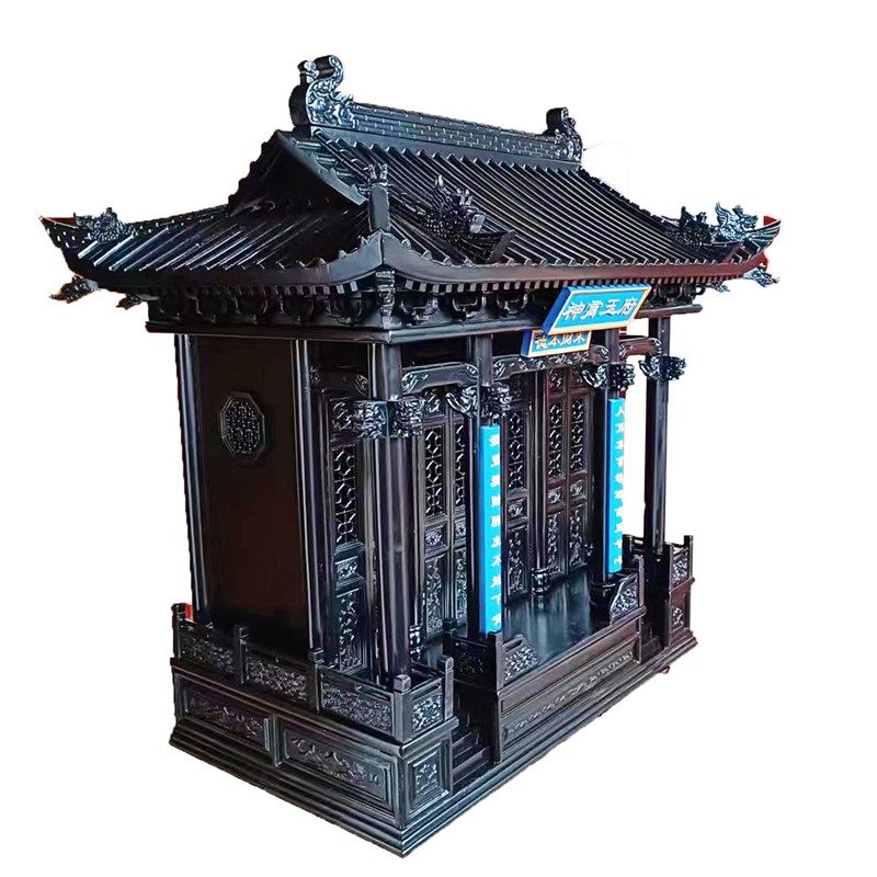 家用带门宫殿屋顶佛龛 仙龛神龛坛城香樟木供台神台 佛柜供桌佛台,住宅家具,佛柜/佛龛,淘宝优惠券,粉丝福利购,淘宝优惠卷