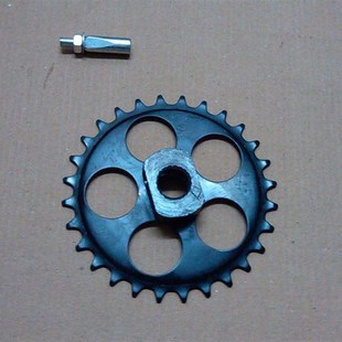 电动车轮盘齿轮 中轴齿轮齿轮盘 前齿轮 2中轴牙盘 链条轮