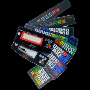 佰伦斯电子秤按键板百仕特香衡极峰原厂计价秤计重计数秤按键*