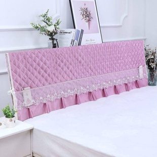 可拆洗 风格 1.5米床头罩2023新款 高级感全包靠背木头床头套罩欧式