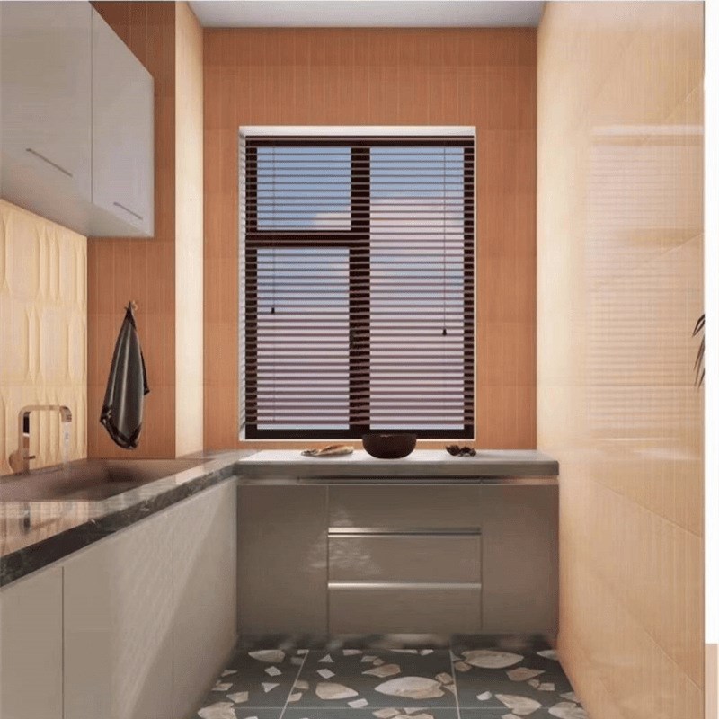 北欧复古手工瓷砖墨绿色s立体锥面砖厨房卫生间连锁店吧台背景墙