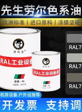 T漆先生机柜劳尔桶装漆L土灰色L玛瑙灰L9石英灰