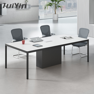 铝合金大小型客室办公会议桌椅长桌现代洽谈大桌接待桌子