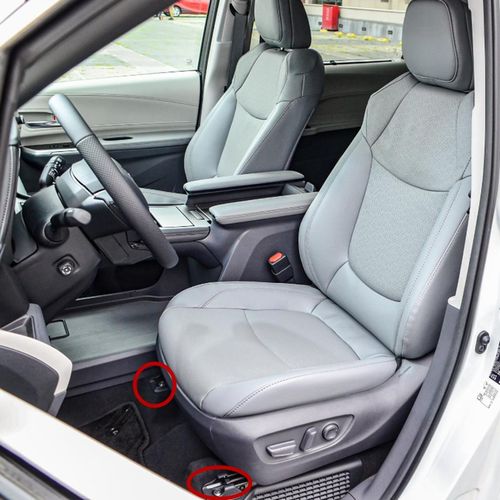 适用222塞纳赛那格瑞维亚座椅轨道盖子滑轨支架脚盖子罩