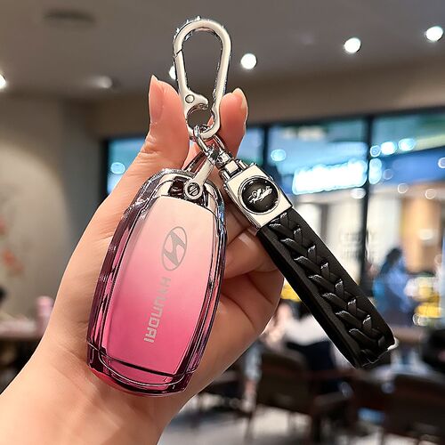 北京现代钥匙沐飒第七代伊兰特菲斯塔索纳塔车全包壳扣男女