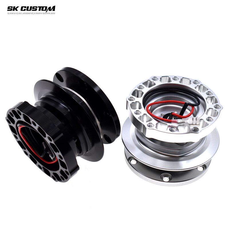 汽车改装方向盘快拆 通用型快拆器 赛车方向盘快拆底座铝合金快拆