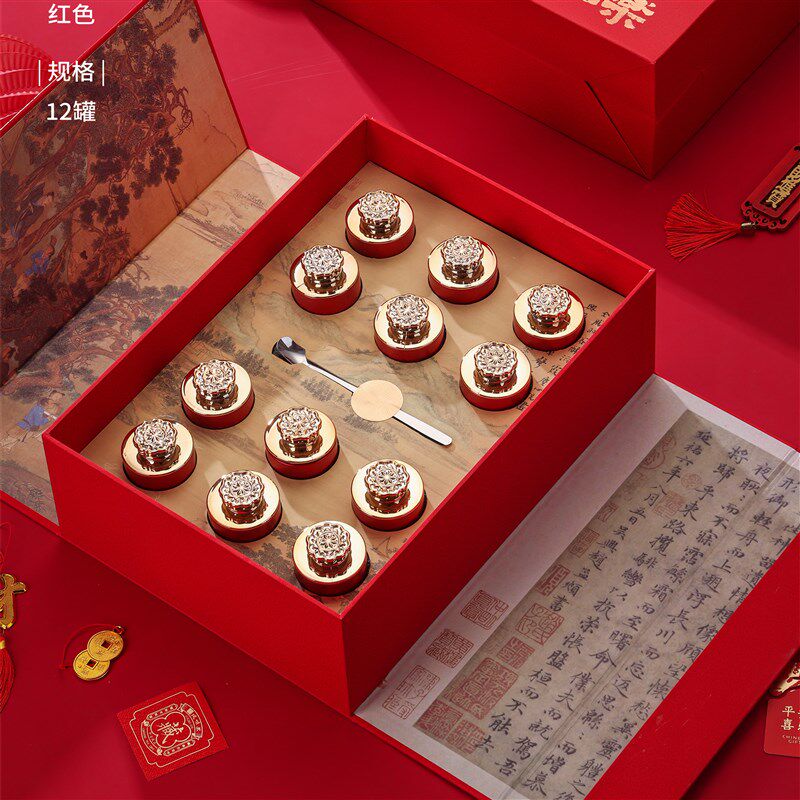 新款茶叶包装盒铁观音白芽奇兰泡袋茶岩茶单丛肉桂散茶空礼盒