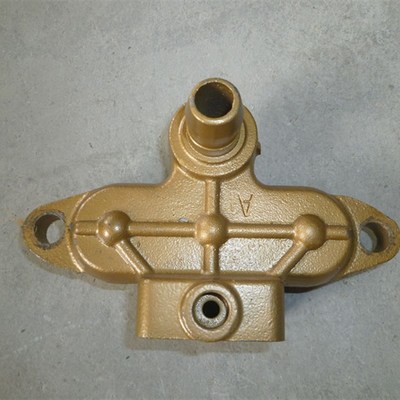 超高压洗机洗汽车机泵器QL 型铜块方头吸水座 气室座