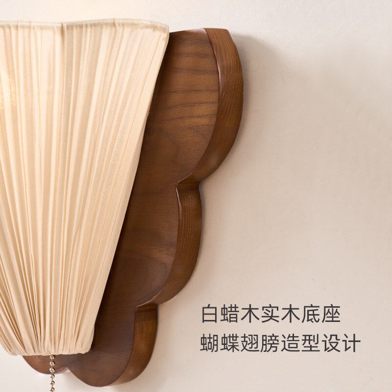 旭呈法式复古壁灯卧室床门口过道灯中古风沙发客厅背景墙灯