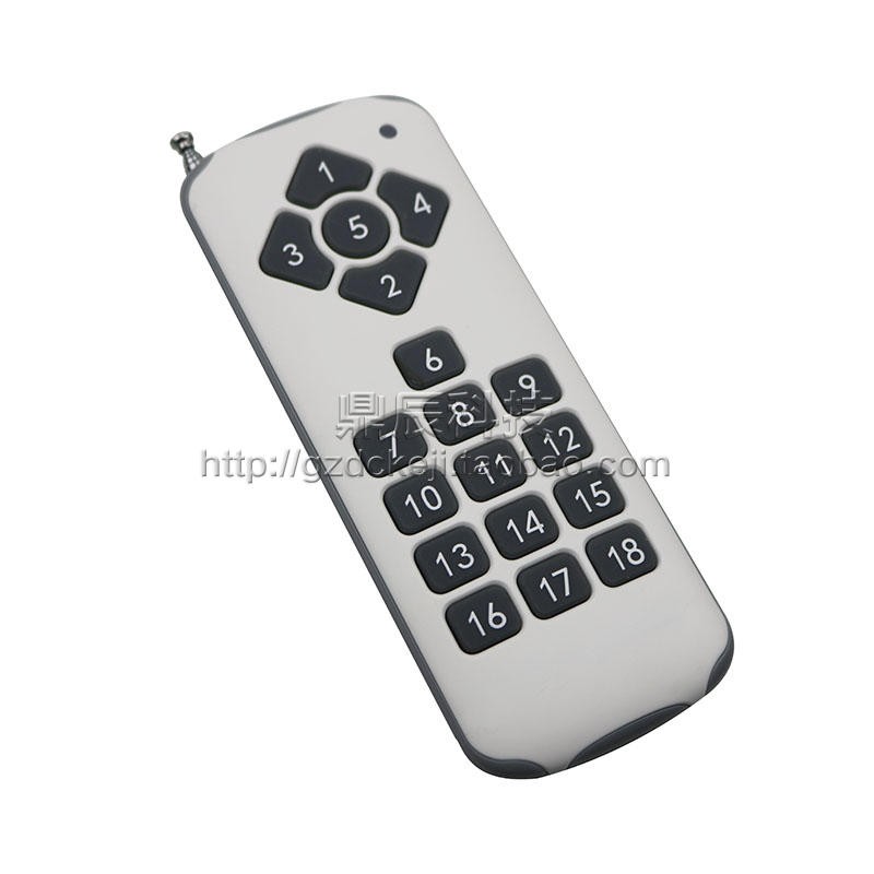 5VV2V单路一拖18路遥控开关门禁灯具水泵航模控制一拖十八