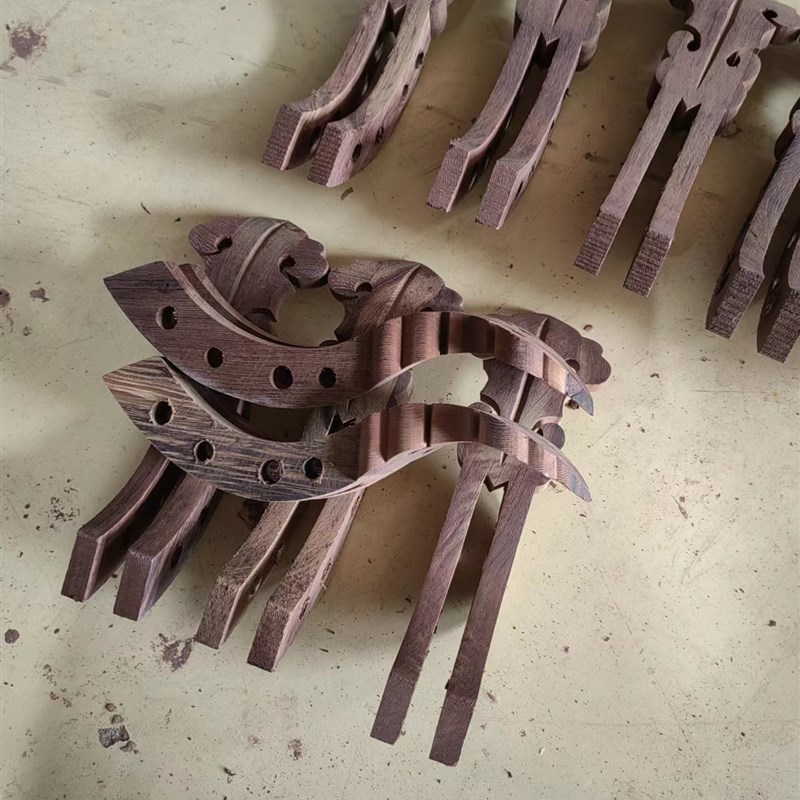 鸡翅木花梨木刺猬紫檀酸枝木皮桧等五弦凤尾燕尾头订制头款式琵琶