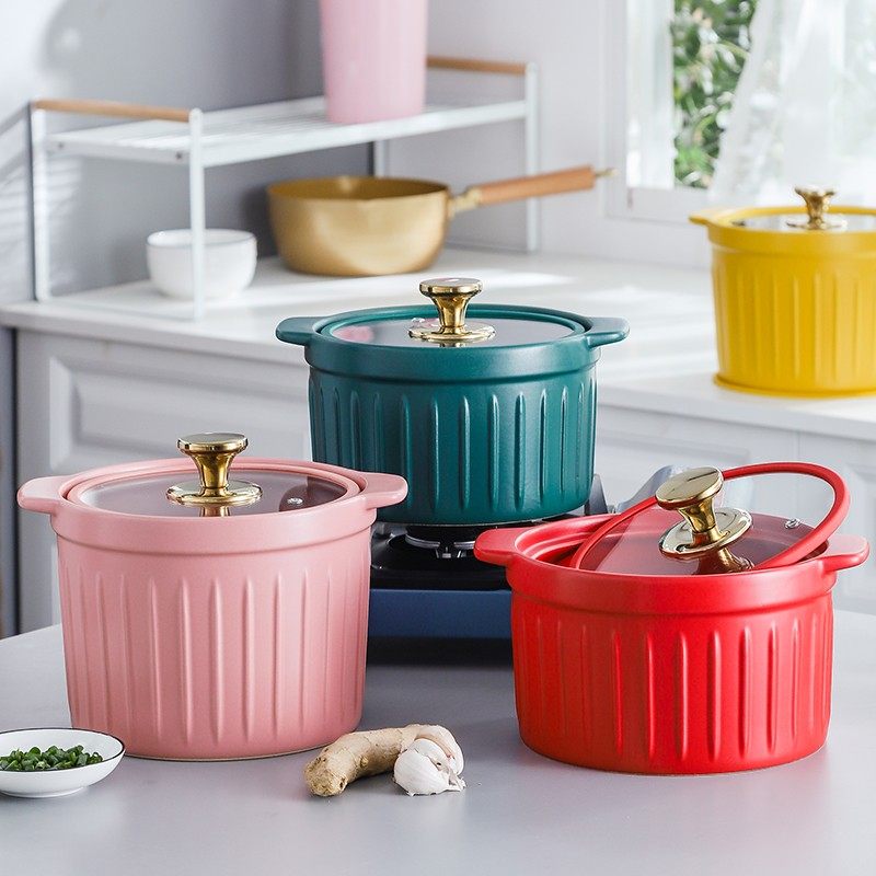 砂锅炖锅家用燃气陶瓷煲汤锅明火耐高温大小号瓦煲煲仔饭沙锅石锅