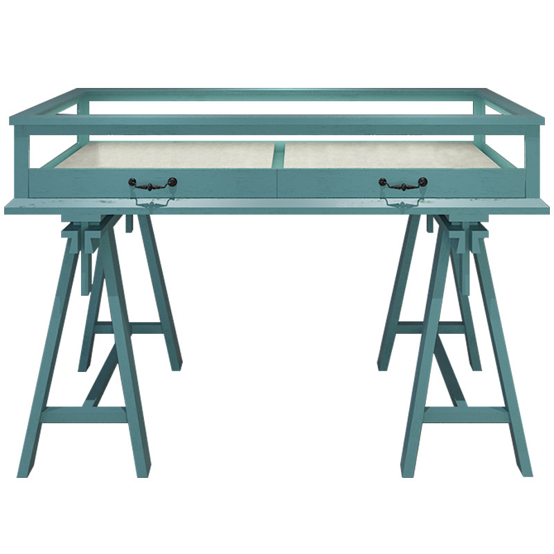 珠宝展示柜首饰品货柜服装店柜子复古文玩玉器陈列柜玻璃中岛柜台