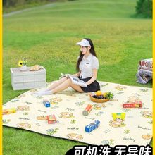 原古人野餐垫防潮垫加厚户外地垫露营秋游春游垫草坪野炊草地铺垫