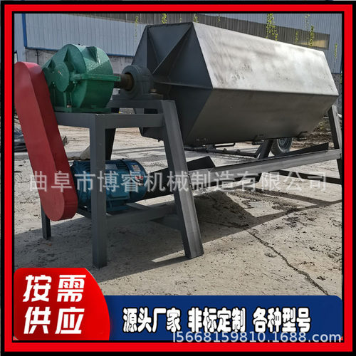 金属零部件制品的去毛刺 六角滚筒抛光除锈机 浙江零件翻新抛光机