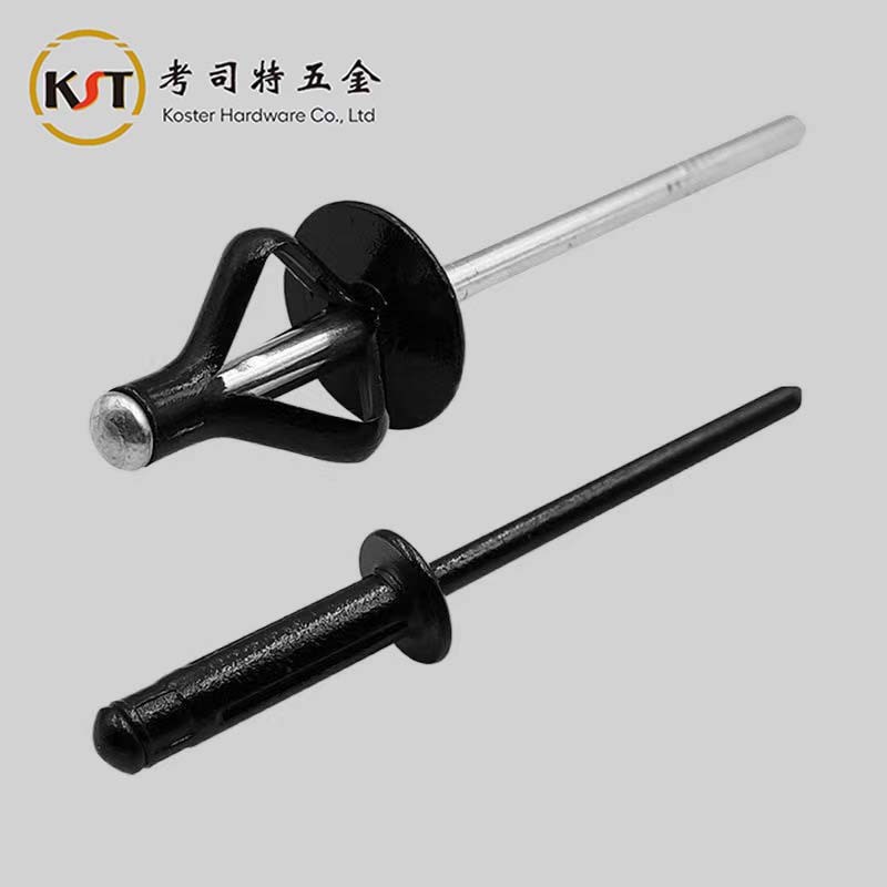 灯笼铆钉防水型灯笼全铝抽芯铆钉开花三种爪折叠拉钉灯笼铝拉铆钉