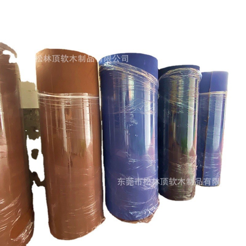 软木卷材贴合复合棕色蓝色绒布贴布扎钉板颗粒板照片墙文化宣传栏