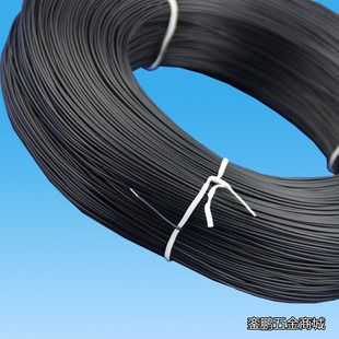 0.45皮铁丝胶扎丝黑白PVC塑扎丝扎线扎带圆扁捆扎带350